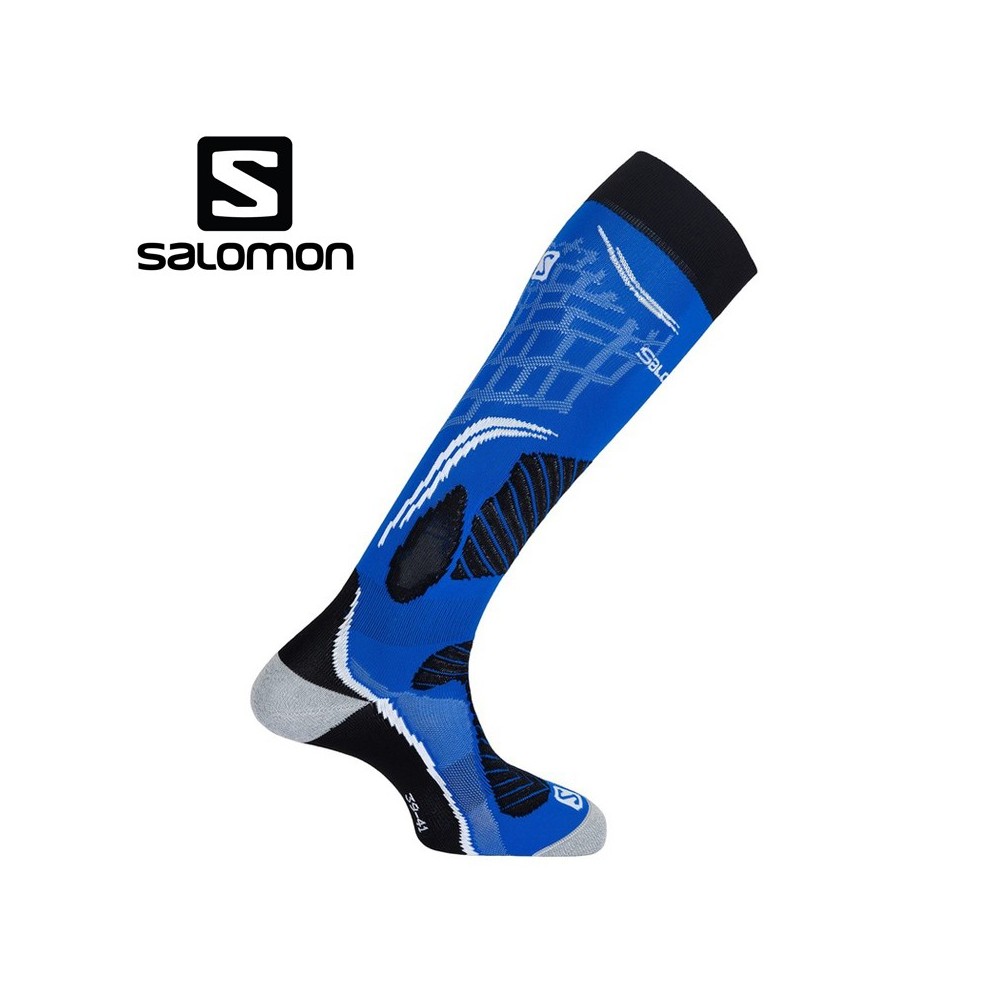 Chaussettes de ski SALOMON X Pro Bleu / Noir Unisexe