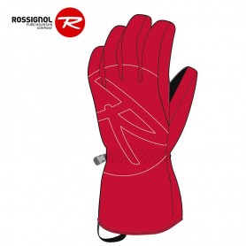 Gants de ski ROSSIGNOL Rossi Rouge Orangé Junior