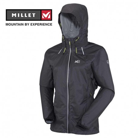 Veste imperméable MILLET LTK Activist Noir Femme