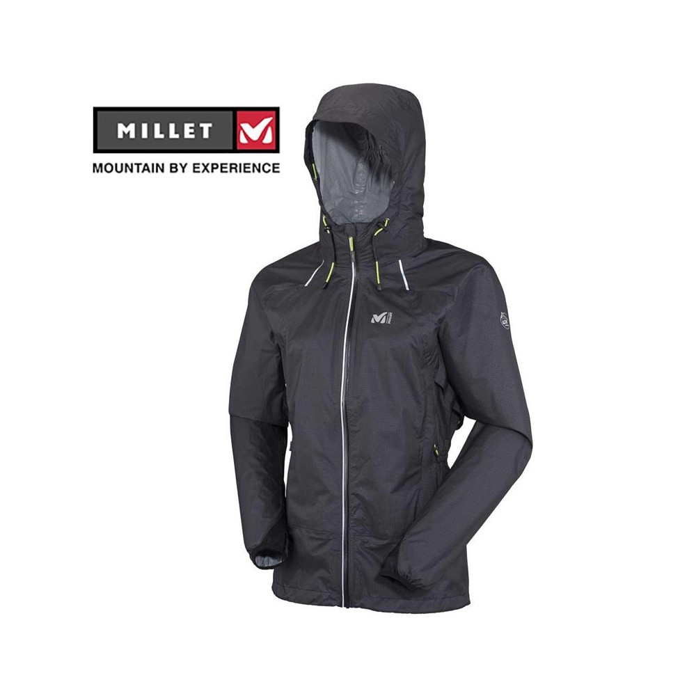 Veste imperméable MILLET LTK Activist Noir Femme