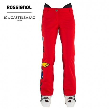 Pantalon de ski ROSSIGNOL JCC Signak Carmin Femme