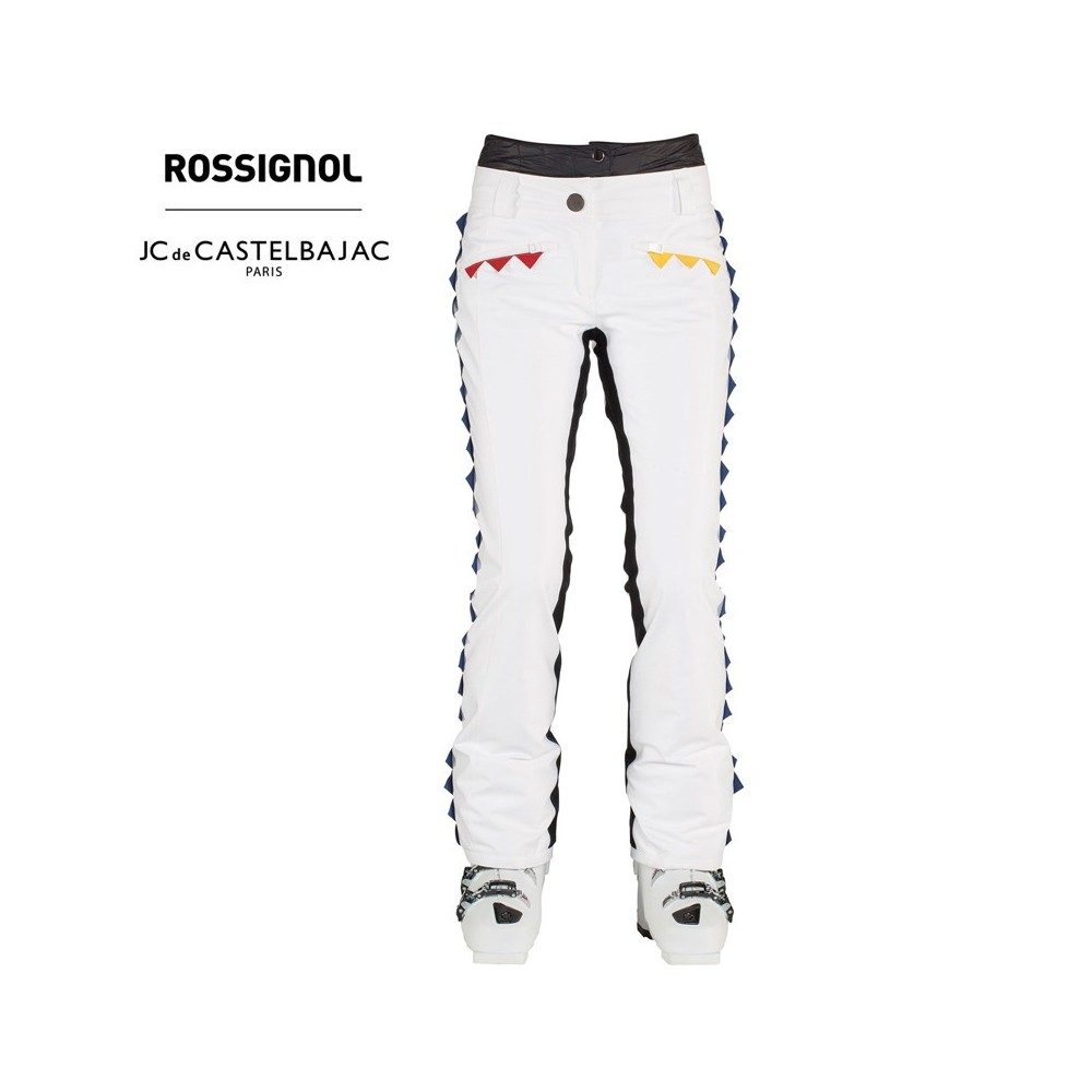 Pantalon de ski ROSSIGNOL JCC Winoki Blanc Femme