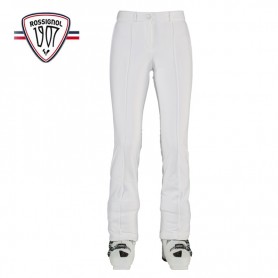 Pantalon de ski ROSSIGNOL 1907 Roches Softshell Blanc Femme