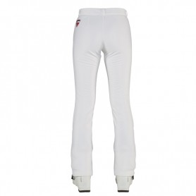 Pantalon de ski ROSSIGNOL 1907 Roches Softshell Blanc Femme