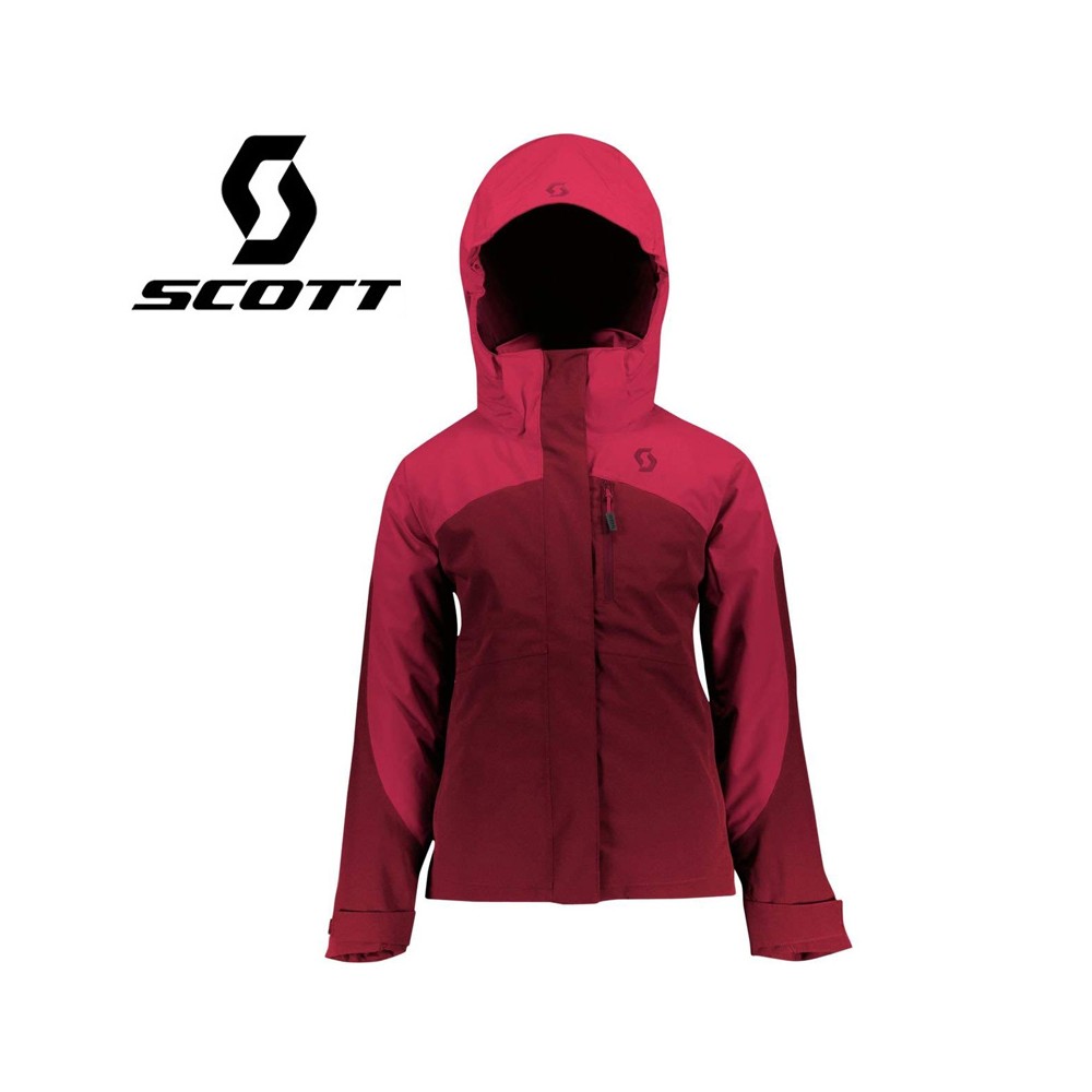 Veste de ski SCOTT Vertic Fuschia / Prune Fille