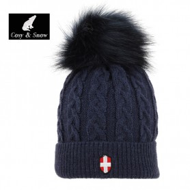 Bonnet de ski COSY & SNOW Steph Bleu marine Unisexe