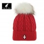 Bonnet de ski COSY & SNOW Steph Rouge Unisexe