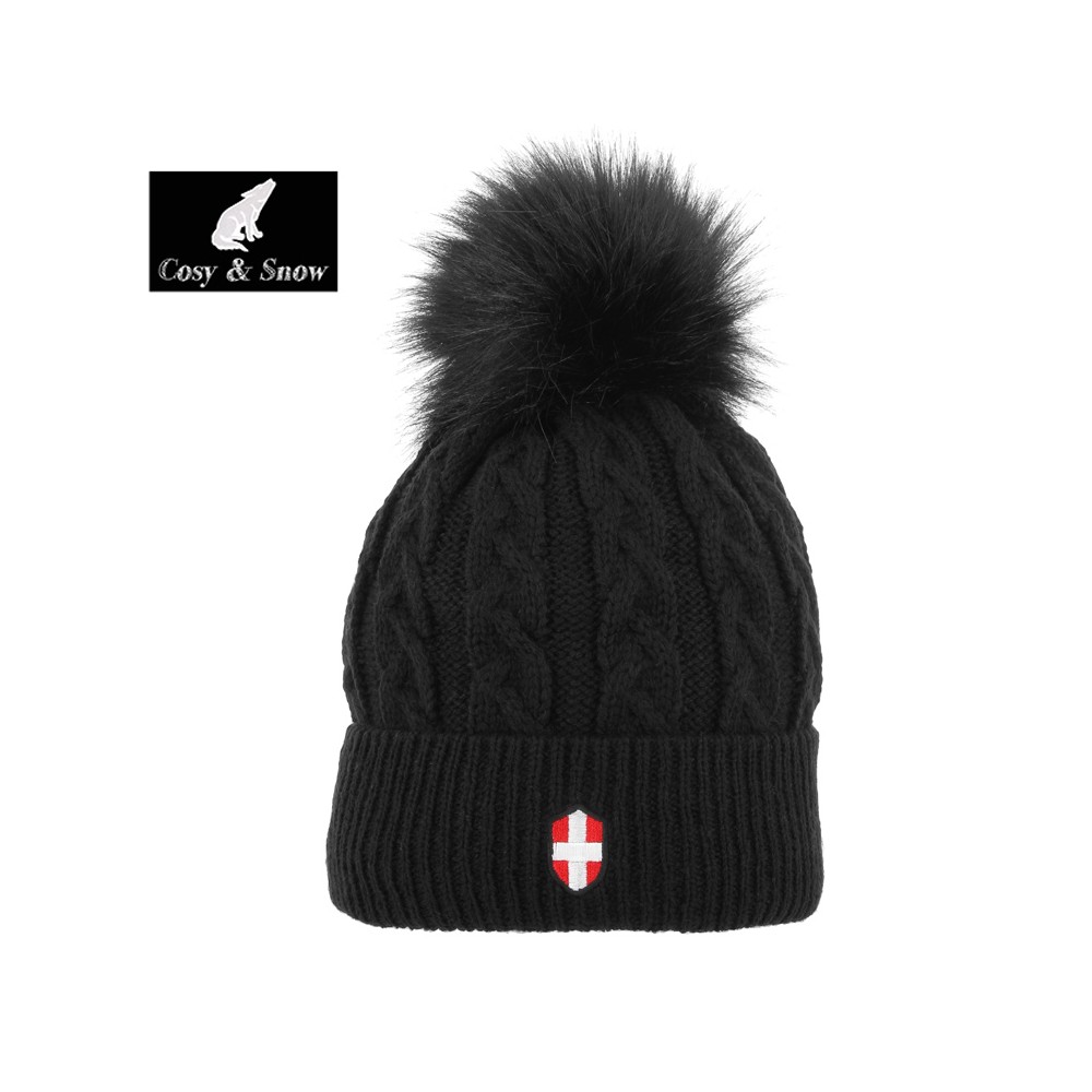 Bonnet de ski COSY & SNOW Steph Noir Unisexe