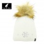 Bonnet de ski COSY & SNOW Tristar Ecru Femme