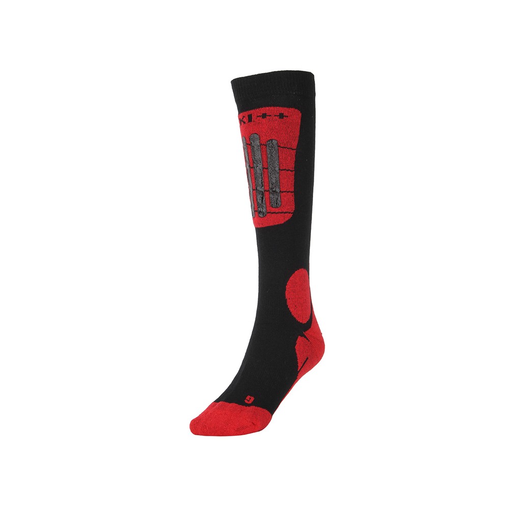 Chaussettes de ski Technical Ski Socks Noir / Rouge Unisexe