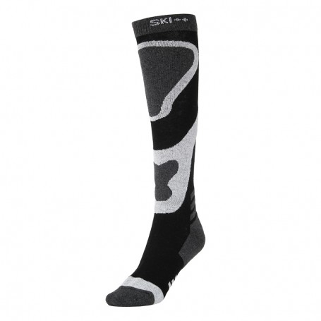 Chaussettes de ski SKI SOCKS Noir / Gris Unisexe