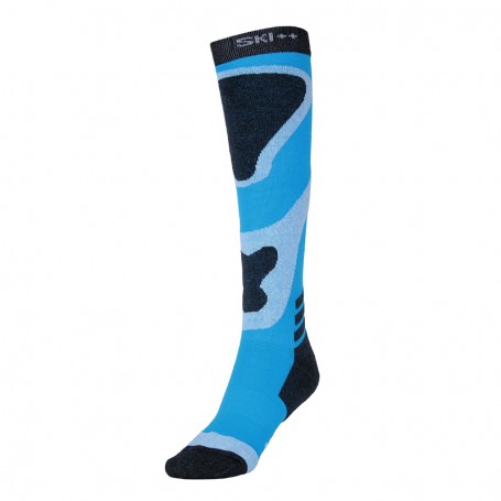 Chaussettes de ski SKI SOCKS Bleu / Noir Unisexe