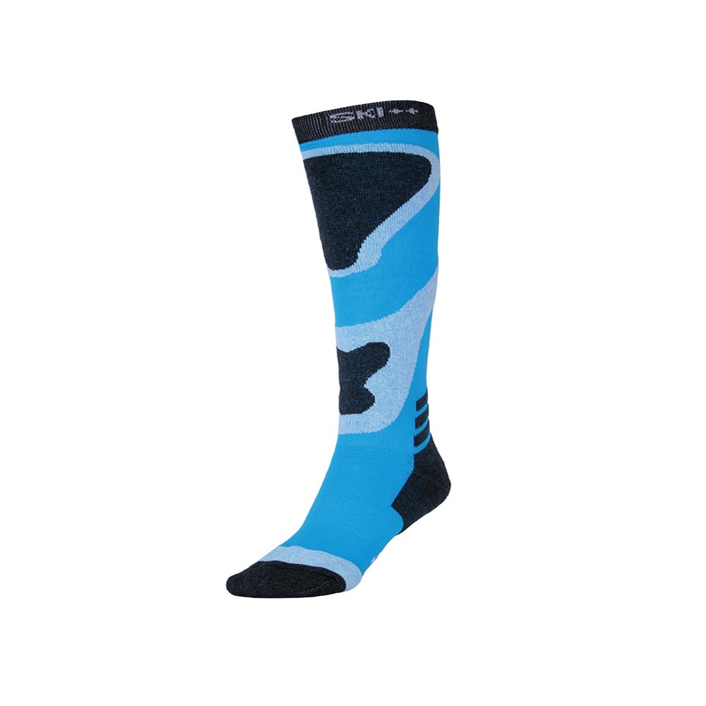 Chaussettes de ski SKI SOCKS Bleu / Noir Junior