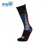 Chaussettes de ski RYWAN Fury Noir / Bleu Unisexe