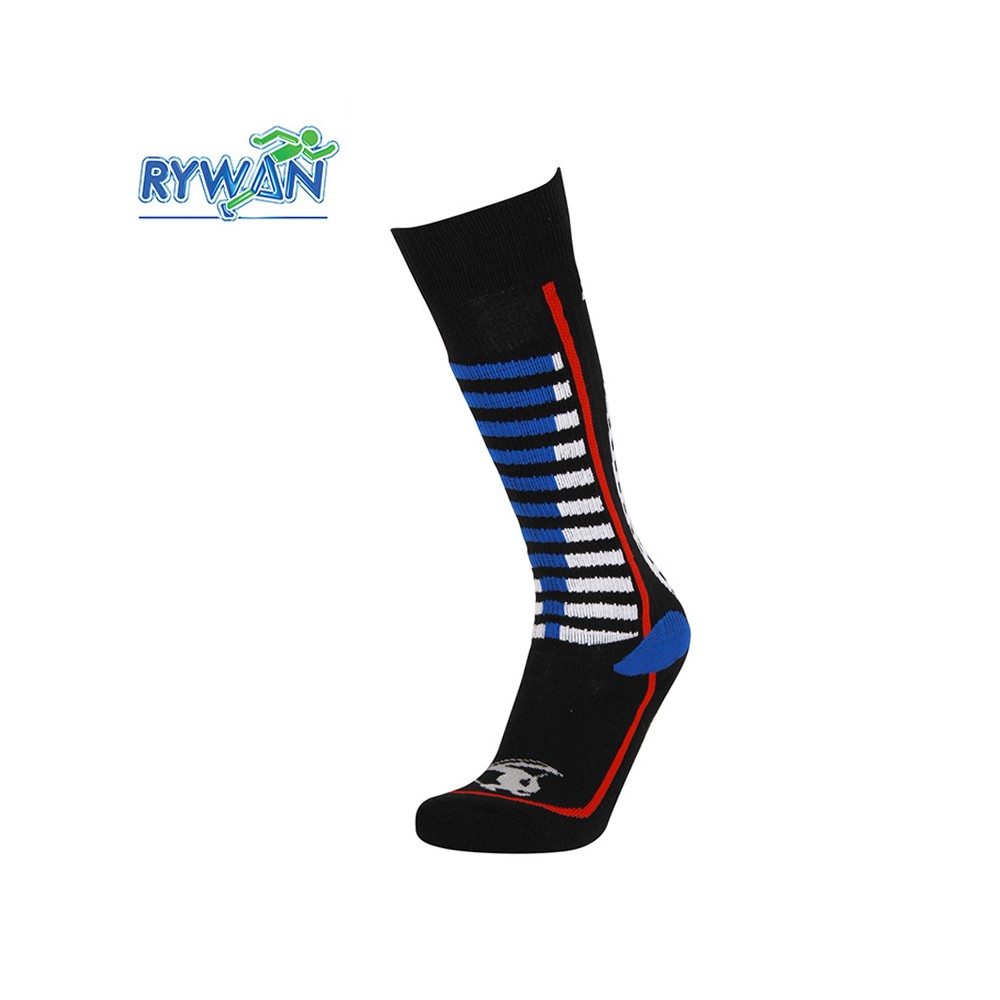 Chaussettes de ski RYWAN Fury Noir / Bleu Unisexe