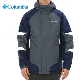 Veste de ski COLUMBIA Shredinator Gris / Bleu marine Homme