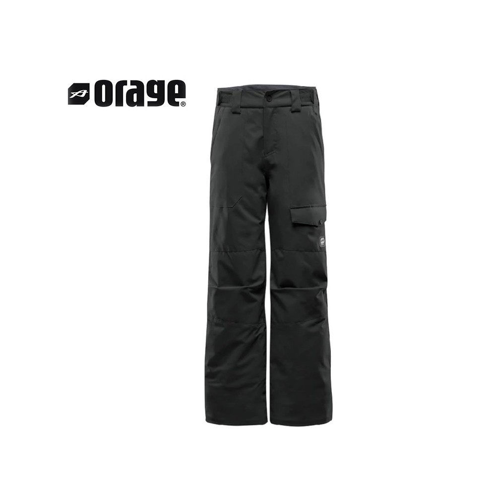 Pantalon de ski ORAGE Tarzo Noir Garçon