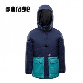 Veste de ski ORAGE Norah Bleu Fille