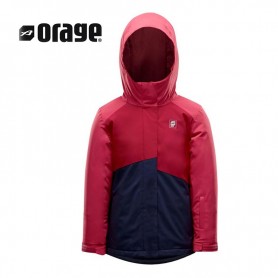 Veste de ski ORAGE Rachel Rose Fille