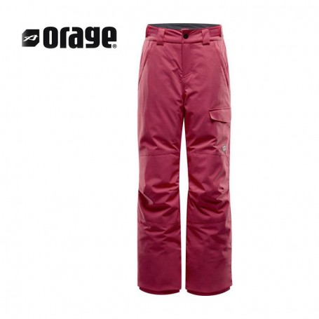 Pantalon de ski ORAGE Tassara Rose Fille