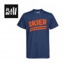 Tee-shirt PLANKS Skier Bleu Homme