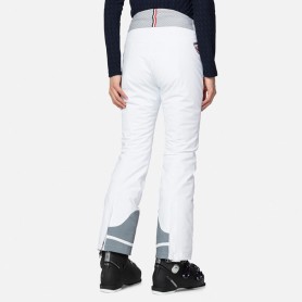 Pantalon de ski ROSSIGNOL Supercorde Blanc Femme