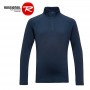 Maillot ROSSIGNOL Girl 1/2 zip Warm Stretch Bleu marine Fille