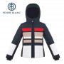 Blouson de ski POIVRE BLANC W18-1004 JRGL Bleu marine Fille