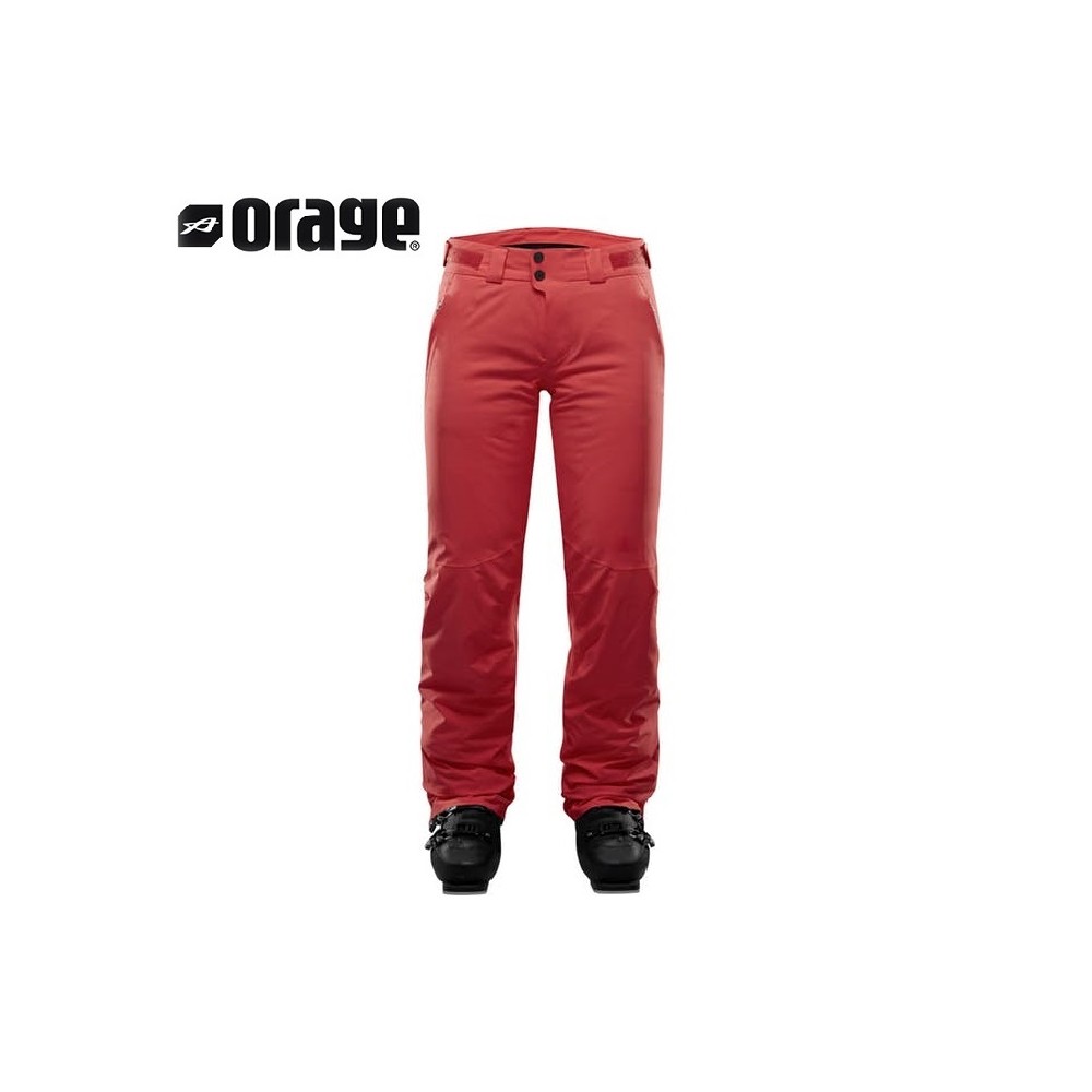 Pantalon de ski ORAGE Clara Grenadine Femme