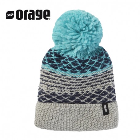 Bonnet de ski ORAGE June Gris Fille