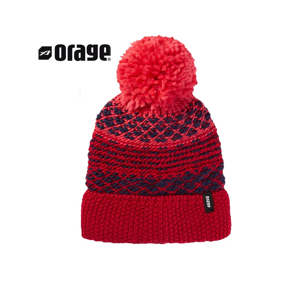 Bonnet de ski ORAGE June Gris Fille