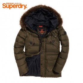 parka kaki superdry femme