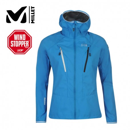 Veste Windstopper MILLET Trilogy Bleu Femme