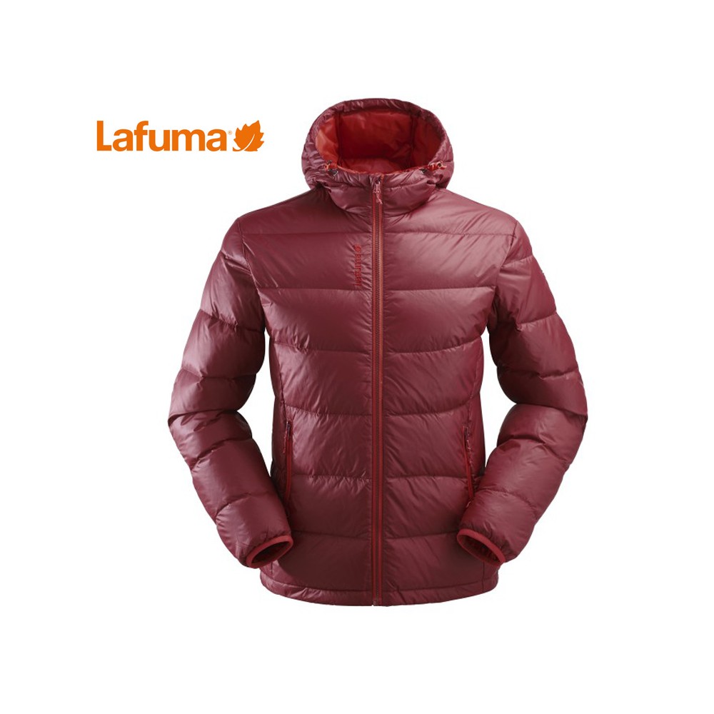 Doudoune LAFUMA Track Down Hoodie Bordeau Homme