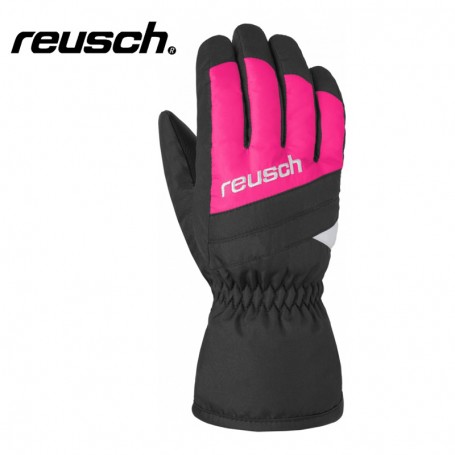 Gants de ski REUSCH Bennet R-tex Noir / Rose  Junior