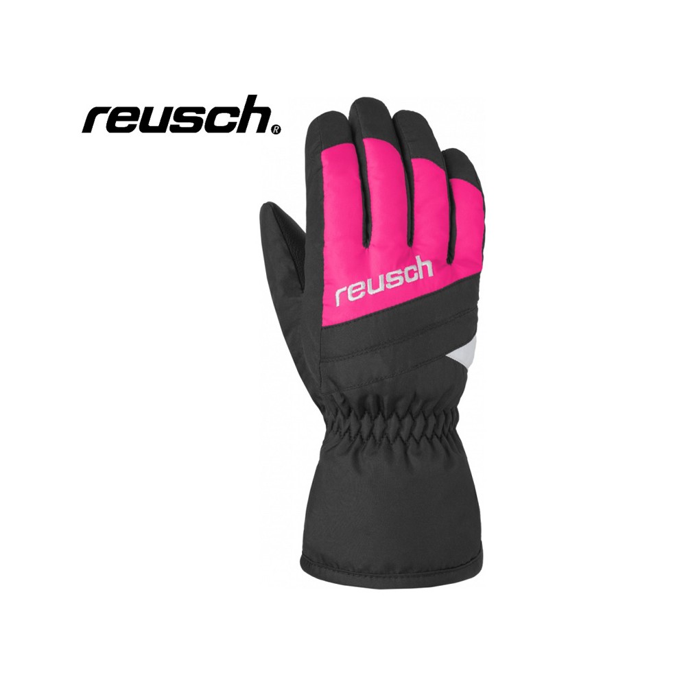 Gants de ski REUSCH Bennet R-tex Noir / Rose  Junior