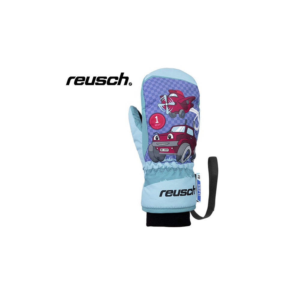 Moufles de ski REUSCH Franky R-tex Bleu  BB Garçon