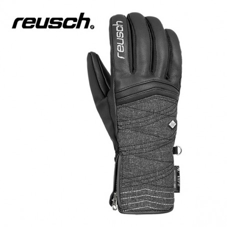Gants de ski REUSCH Amelie R-tex Noir / Gris Femme Gants de ski REUSCH Amelie R-tex Noir / Gris Femme