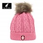 Bonnet de ski COSY & SNOW Steph Vieux Rose Unisexe