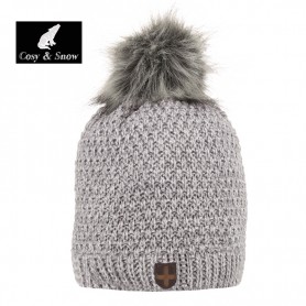 Bonnet de ski COSY & SNOW Nina Gris Chiné Femme