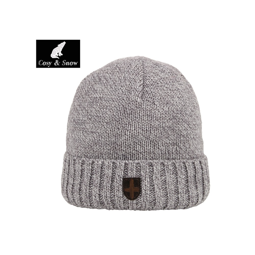 Bonnet de ski COSY & SNOW Picho Gris Chiné Unisexe