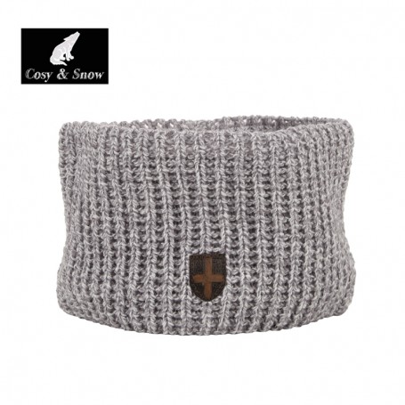 Bandeau COSY & SNOW Gris Chiné Unisexe