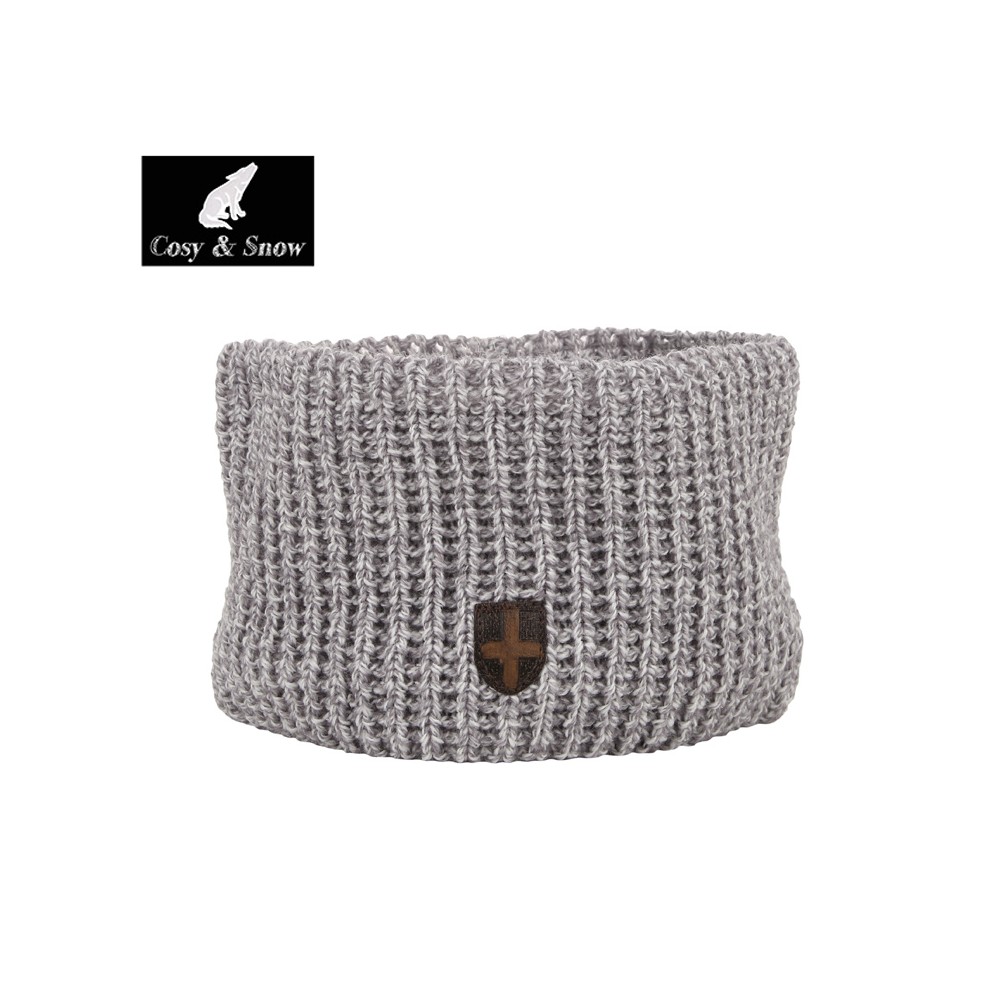 Bandeau COSY & SNOW Gris Chiné Unisexe