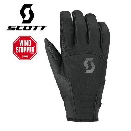 Gants Windstopper SCOTT Explorair Softshell Noir Unisexe Gants Windstopper SCOTT Explorair Softshell Noir Unisexe
