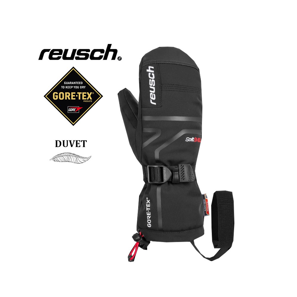 Moufles de ski REUSCH Down Spirit Gtx Noir Junior