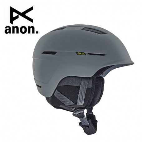 Casque de ski ANON Invert Gris Homme Casque de ski ANON Invert Gris Homme