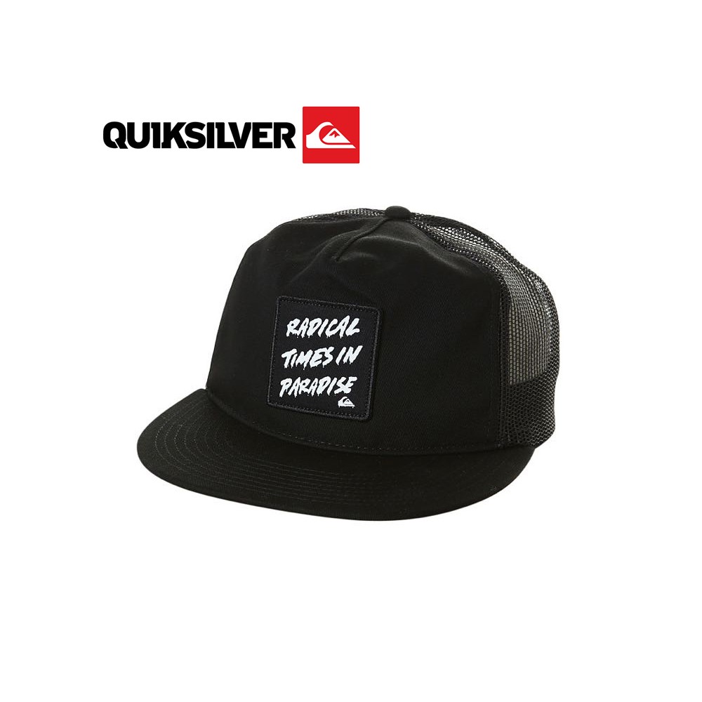 Casquette QUIKSILVER Troubled Nite Radical Noir Unisexe