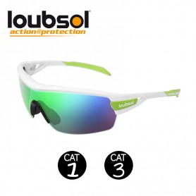 Lunettes sport  LOUBSOL Race Blanc Unisexe - Cat 1/3