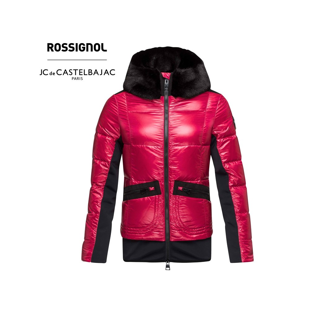 Doudoune ROSSIGNOL JCC Yakima Bomber Fushia Femme