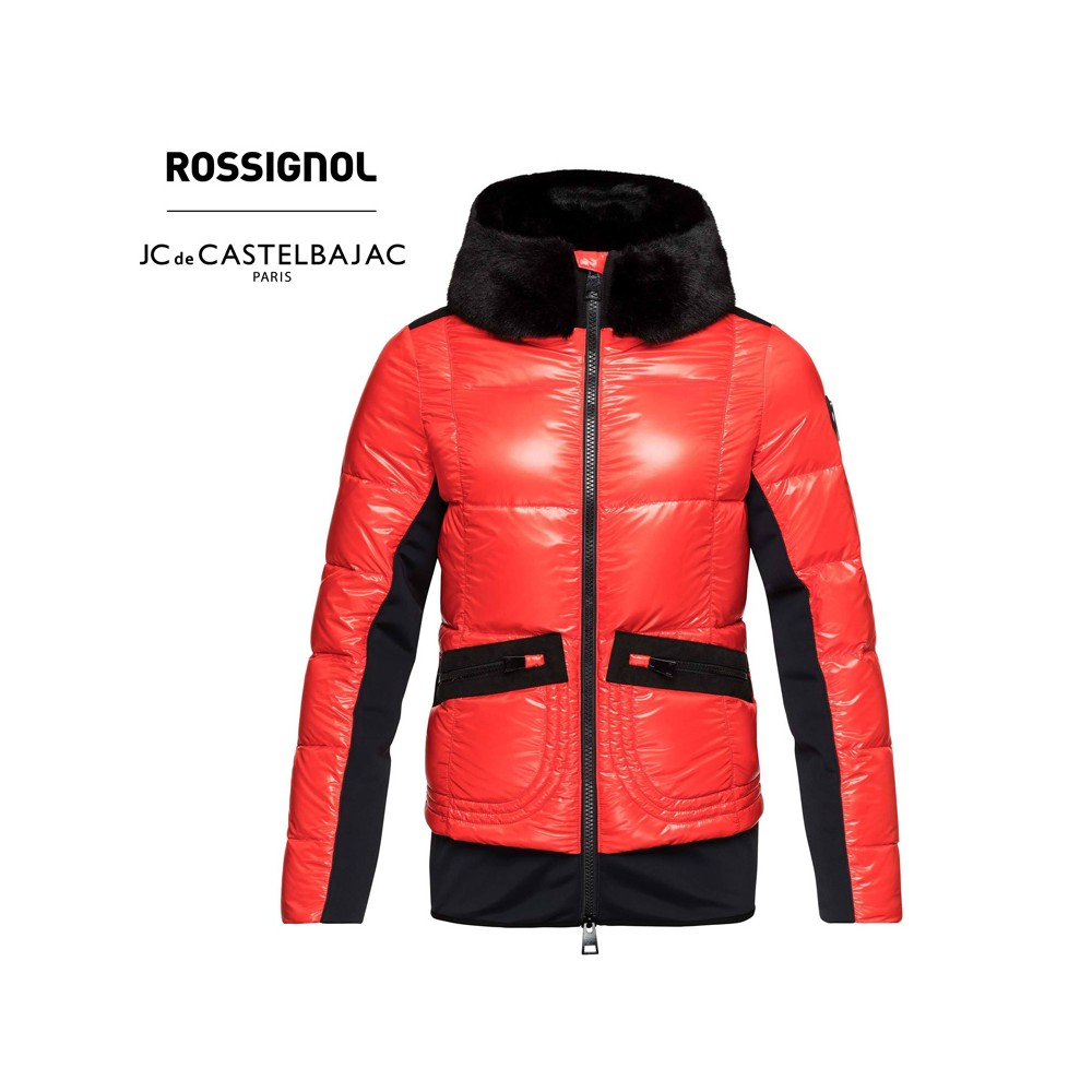 Doudoune ROSSIGNOL JCC Yakima Bomber Coquelicot Femme